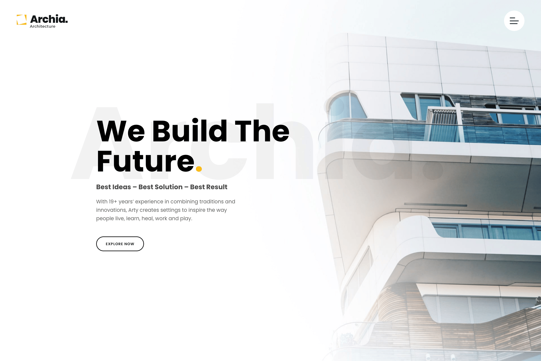 Archia – Architecture & Interior WordPress Theme