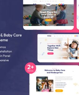 Bebio – Kindergarten & Baby Care WordPress Theme