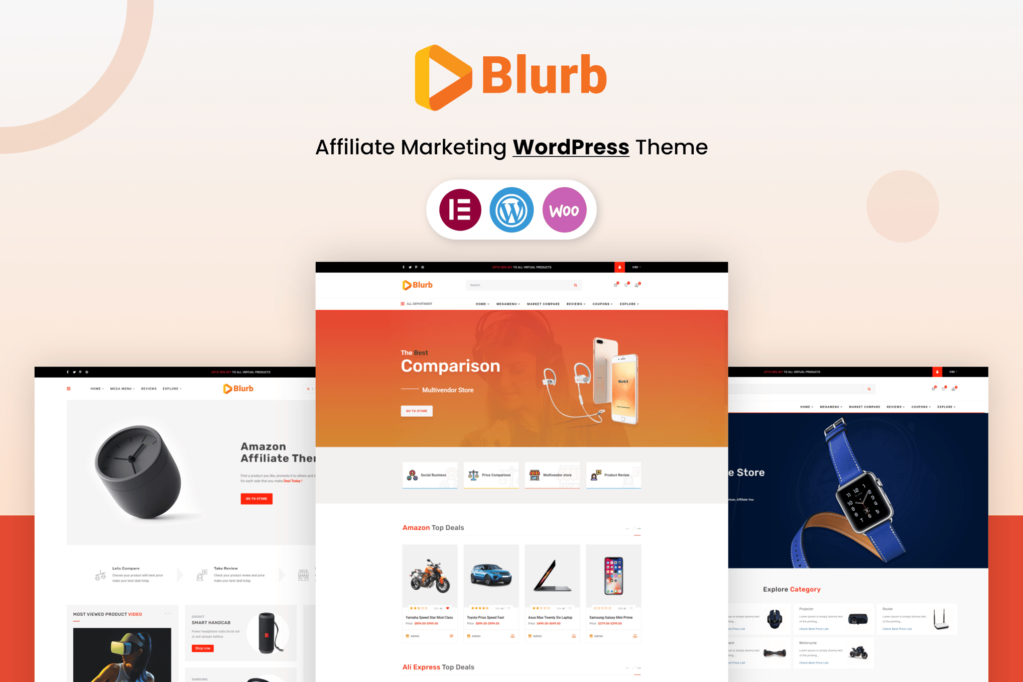 Blurb – WordPress Theme for Affiliate Marketing
