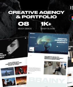 Brainy – Creative Agency & Startup WordPress Theme
