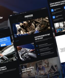 Brake – Kit de modelos Elementor para oficina mecânica e serviços automotivos