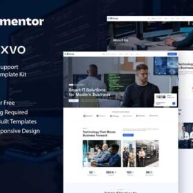 Brixvo – IT Service & Support Elementor Template Kit