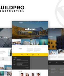 BuildPro – Tema WordPress para Negócios e Construção