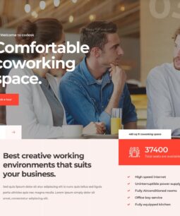 Codesk – Creative Office Space WordPress Theme