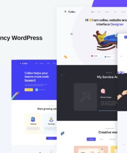 Collax – Creative Agency WordPress Theme