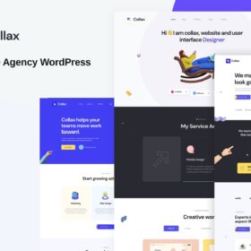 Collax – Creative Agency WordPress Theme
