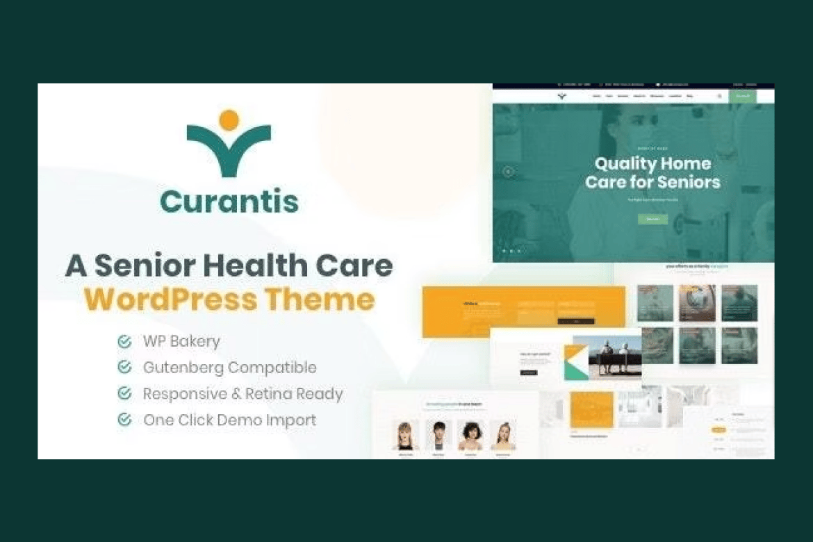 Curantis – Medical Care and Nursing WordPress