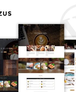 Delizus | Tema WordPress para Restaurante e Café