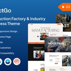 FactGo – Construction Factory & Industry WordPress Theme