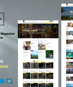 Faxion – Tema WordPress para revista de moda