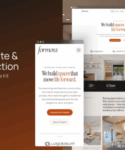 Formora – Real Estate & Construction Elementor Template Kit