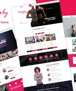 GirlyGym – Gym Fitness WordPress Theme