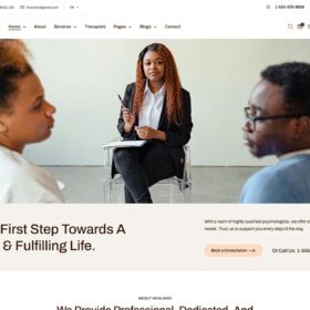 Healingy – Therapy & Counseling Psychologist WordP