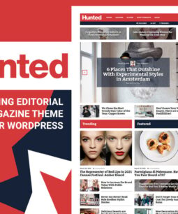 Hunted – Editorial Magazine Blog Theme
