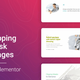Image Clipping Mask for Elementor