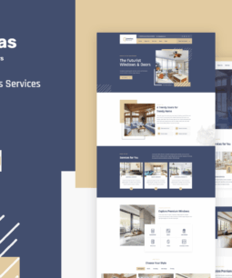 Janelas – Windows & Doors Services WordPress Theme