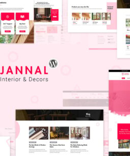 Jannal – Curtains, Blinds & Interior Decor Theme