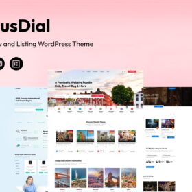 JusDial- Directory and Listing WordPress Theme