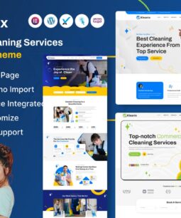 Kleanix – Cleaning Service WordPress Theme