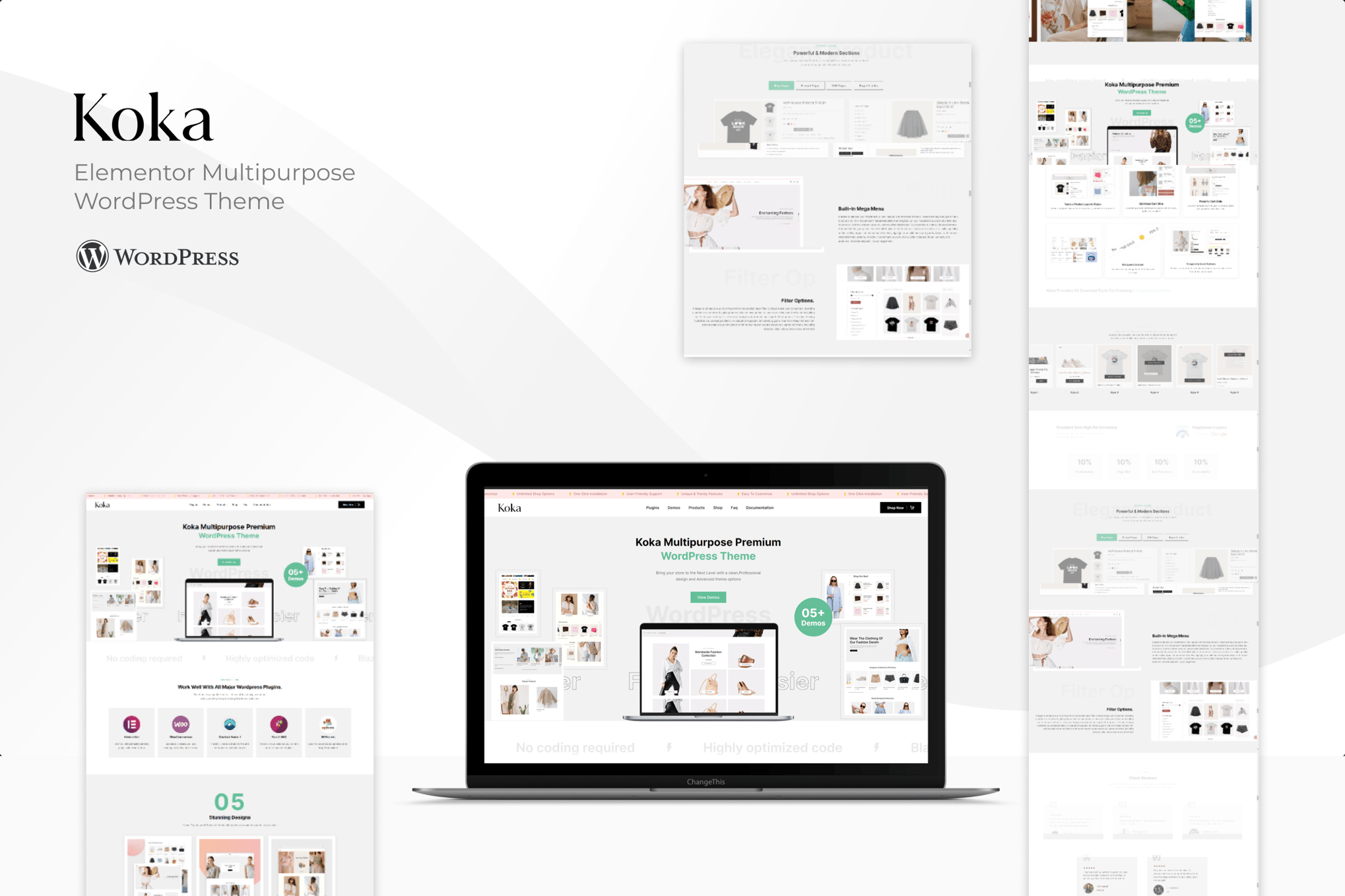 KoKa – Elementor Multipurpose WooCommerce Theme