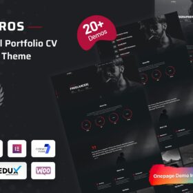 Kyros – Personal Portfolio CV Resume Theme