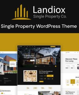 Landiox – Single Property WordPress Theme