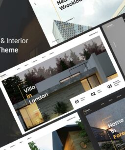 Larson – Tema Elementor de Arquitetura para WordPress