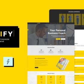 Linify – Multipurpose Corporate WordPress Theme