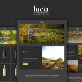 Lucia – Wine WordPress Theme