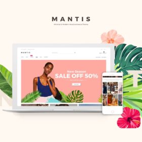Mantis – Minimal & Modern WooCommerce Theme
