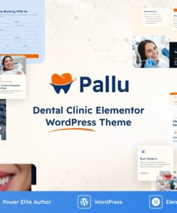 Pallu – Clínica Odontológica, Tema WordPress para Medicina