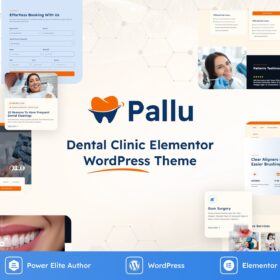 Pallu – Dental Clinic, Medical WordPress Theme