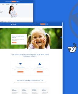 Peace – Tema WordPress para agências de seguros