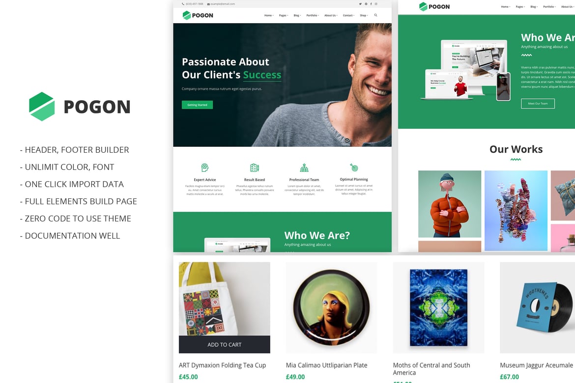 Pogon – Business and Finance Corporate Theme