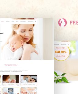 Gravidez – Tema WordPress para Médicos