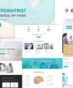 Psychiatrist – Psychology – Counseling WordPress Theme