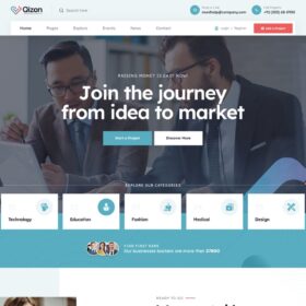 Qizon – Crowdfunding & Charity WordPress Theme