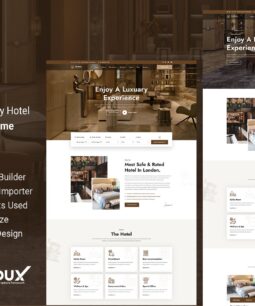 Riorelax – Tema WordPress para hotéis de luxo