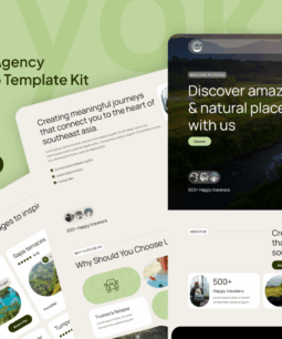 Ryoko – Tour & Travel Agency Elementor Pro Template Kit