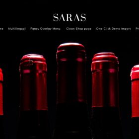 Saras – Wine WordPress Theme