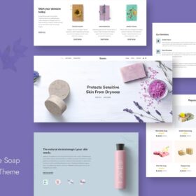 Savon – Handmade, Organic Shop WordPress Theme