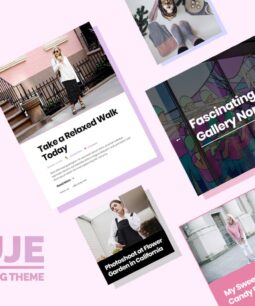 Souje – Personal WordPress Blog Theme