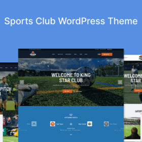 Sports Club WordPress Theme – SpoClub