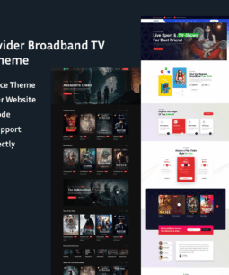Subnet – Tema WordPress para provedor de internet, banda larga e TV