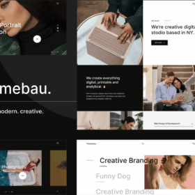 Themebau – Minimal Portfolio & Agency WordPress Theme