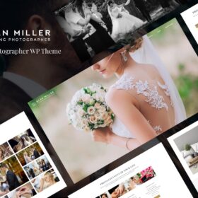 Vivagh – Wedding Photographer WordPress Theme