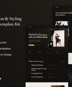 Vogura – Kit de modelos Elementor para moda e estilo