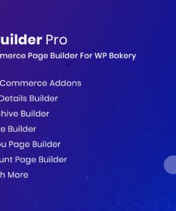WC Builder Pro – WooCommerce Page Builder for WPBa