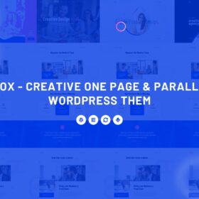 Yoox – Creative One Page & Parallax WordPress Them