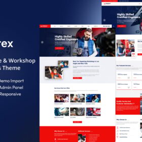 Autorex – Car Service & Workshop WordPress Theme